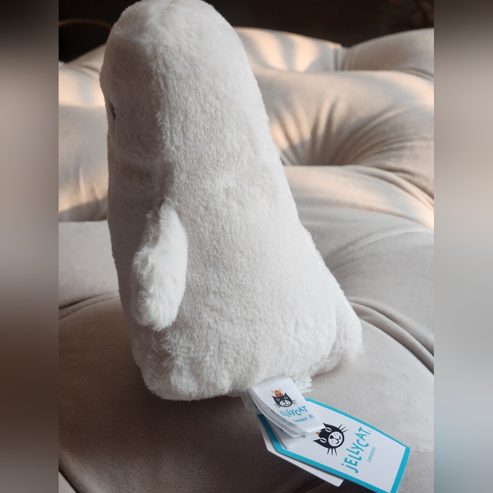 Jellycat Ooky Ghost Soft & Plush 5.5x4.7x3.5" NWT - Picture 5 of 7